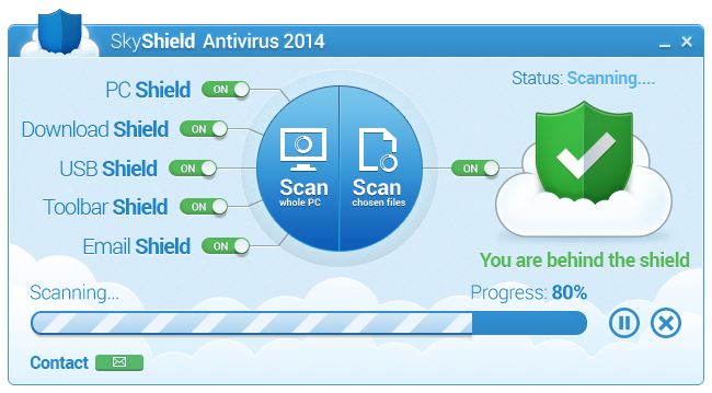 Easy-to-use Antivirus for your computer.